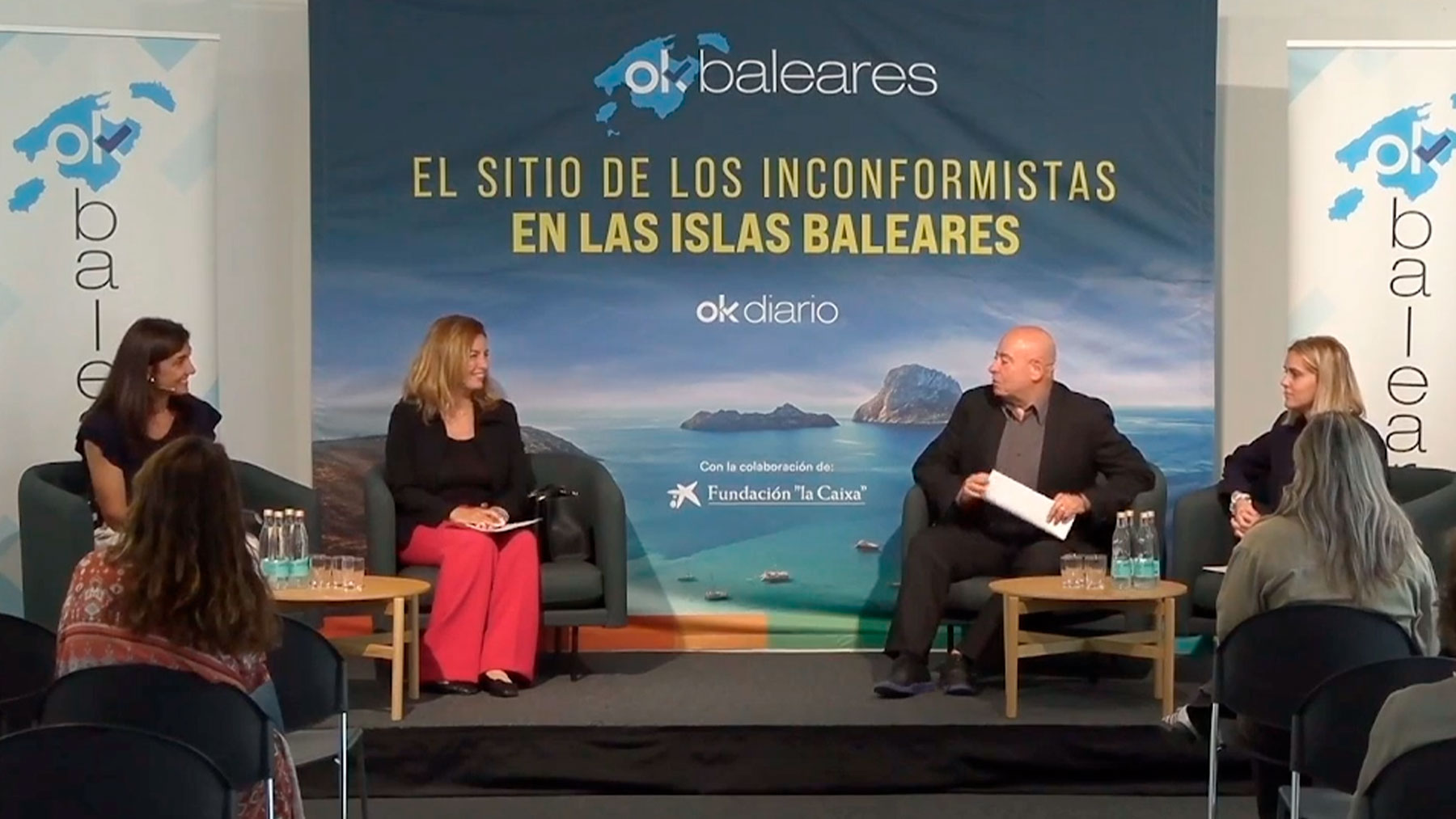 María José Guasp, Marta Torrens, Tomeu Maura y Lourdes Roca.