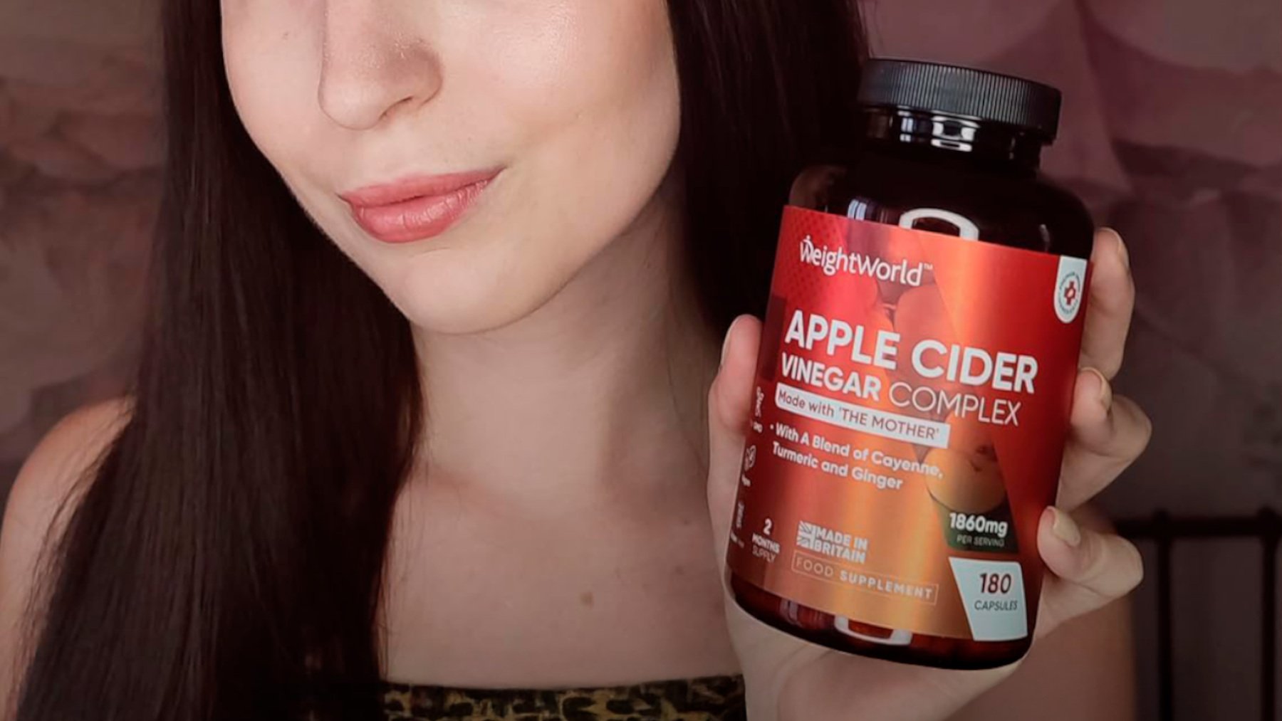 Complemento Weightworld de vinagre de sidra de manzana