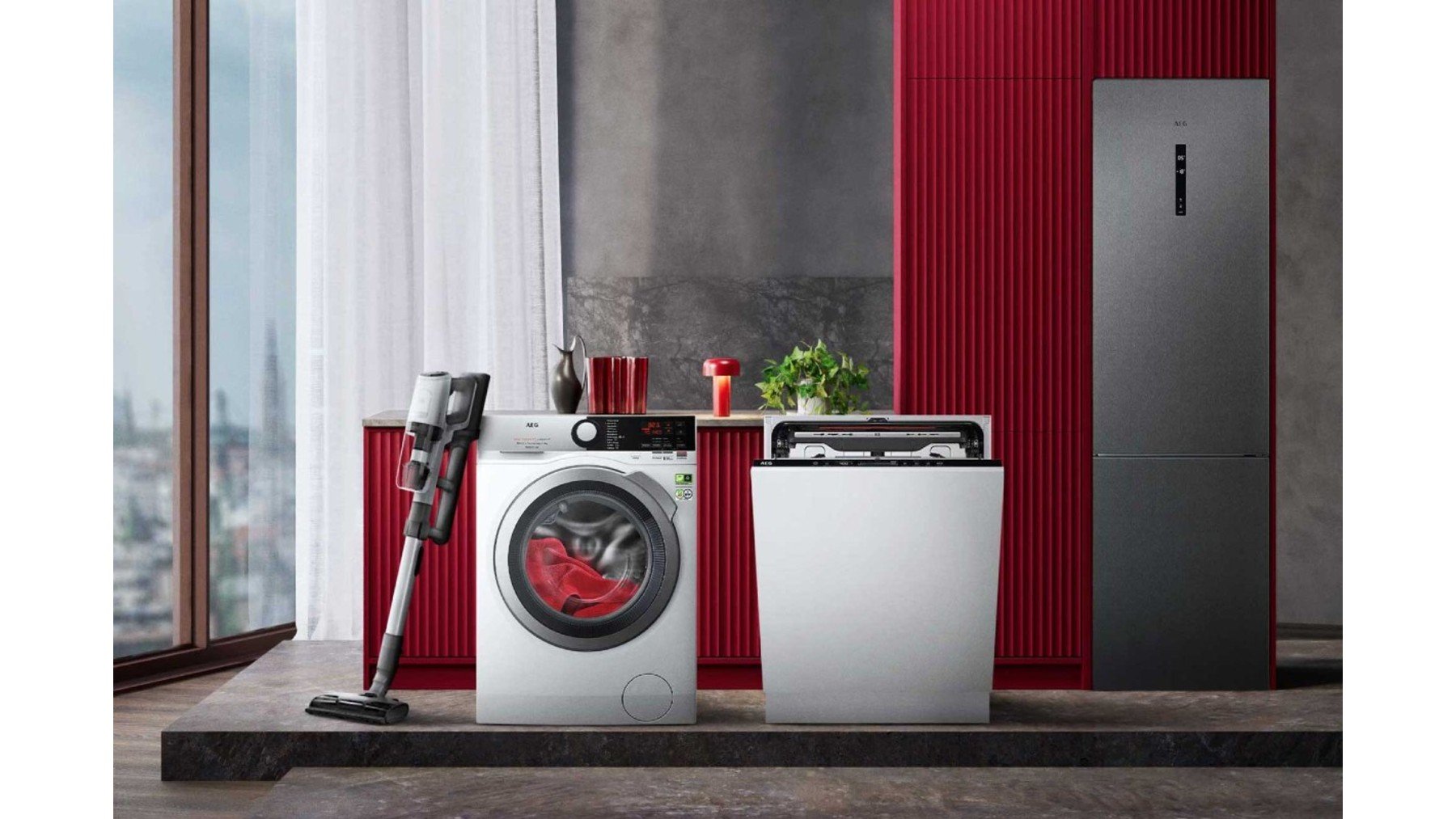 Ofertas en electrodomésticos en los AEG Days: Lavavajillas, aspiradoras, frigoríficos y más con descuentos de hasta el 50%