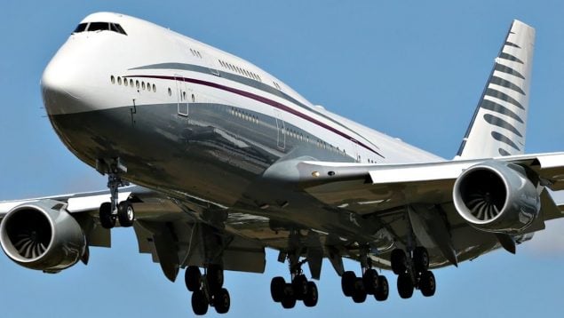 Qatar avión Trump, Boeing 747 de lujo, Air Force One