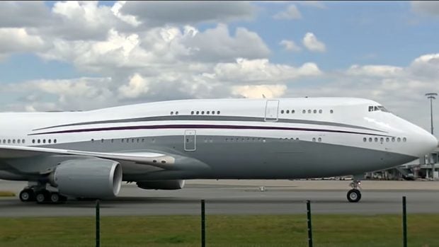 Qatar avión Trump, Boeing 747 de lujo, Air Force One