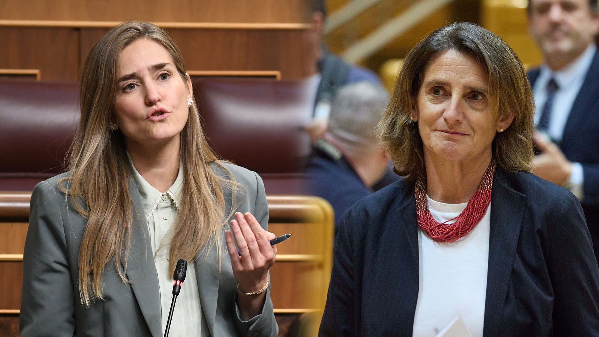 Teresa Ribera y Sara Aagesen.