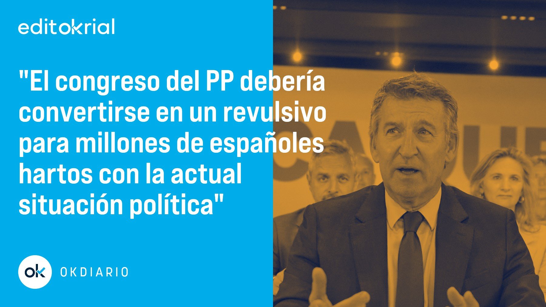 Feijóo inicia la cuenta atrás para derogar el sanchismo