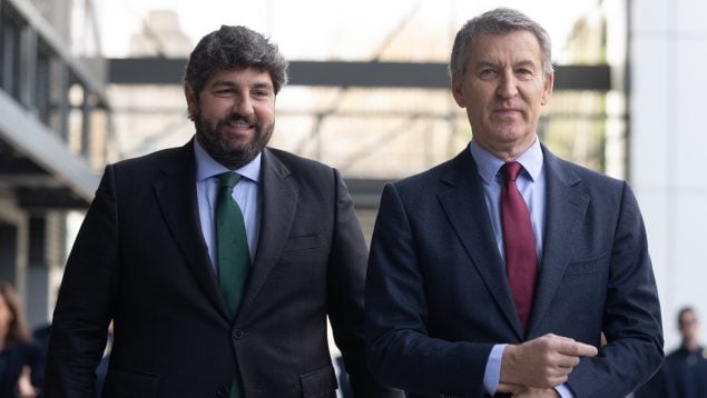 PP, Partido Popular, Alberto Núñez Feijóo, Fernando López Miras