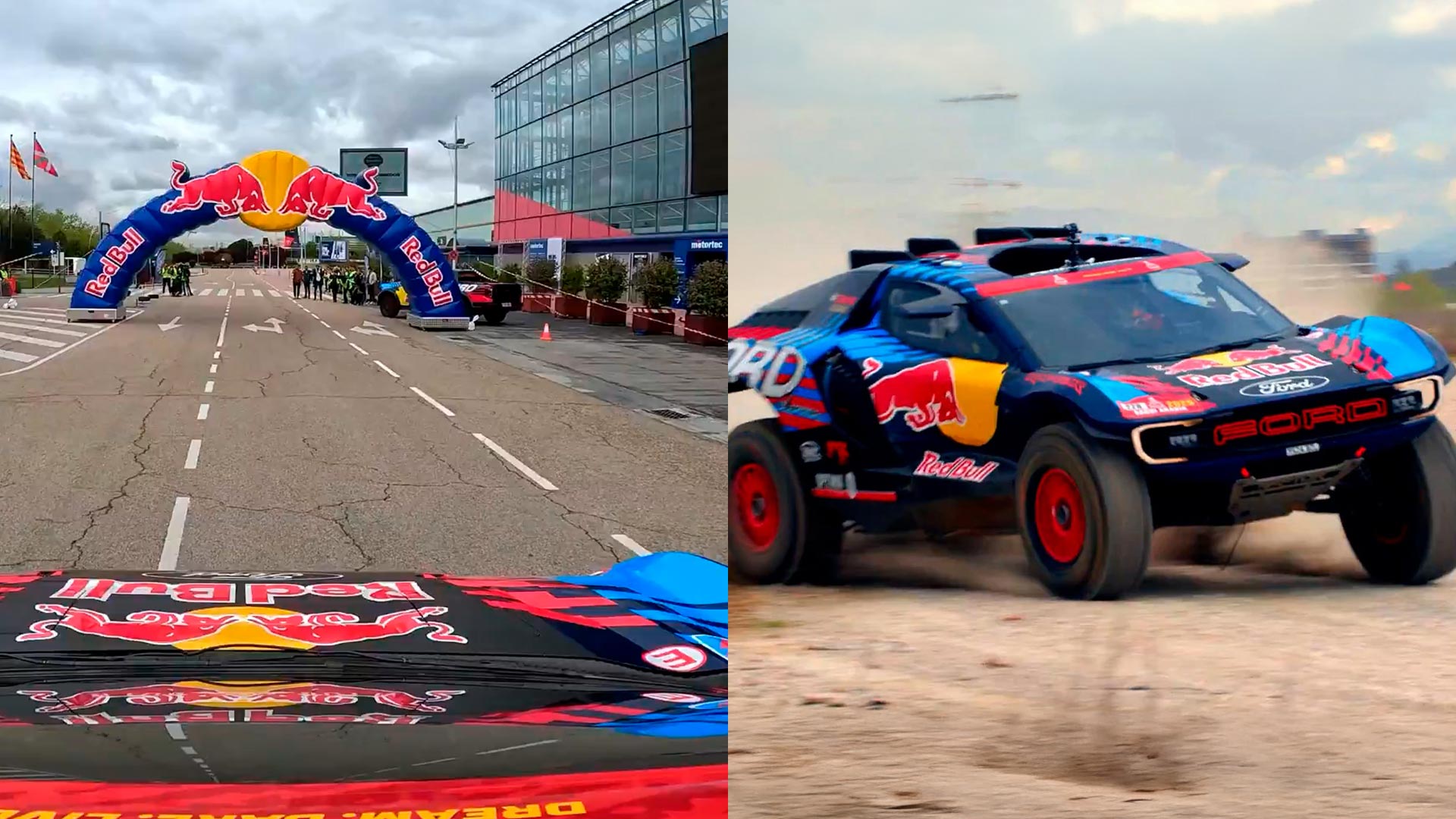Es para verlo: Carlos Sainz hace la primera vuelta completa al circuito de Fórmula 1 de Madrid