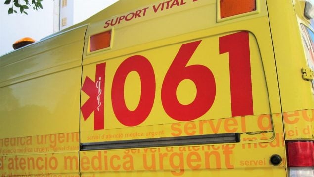 joven británico tercer piso Ibiza estado crítico