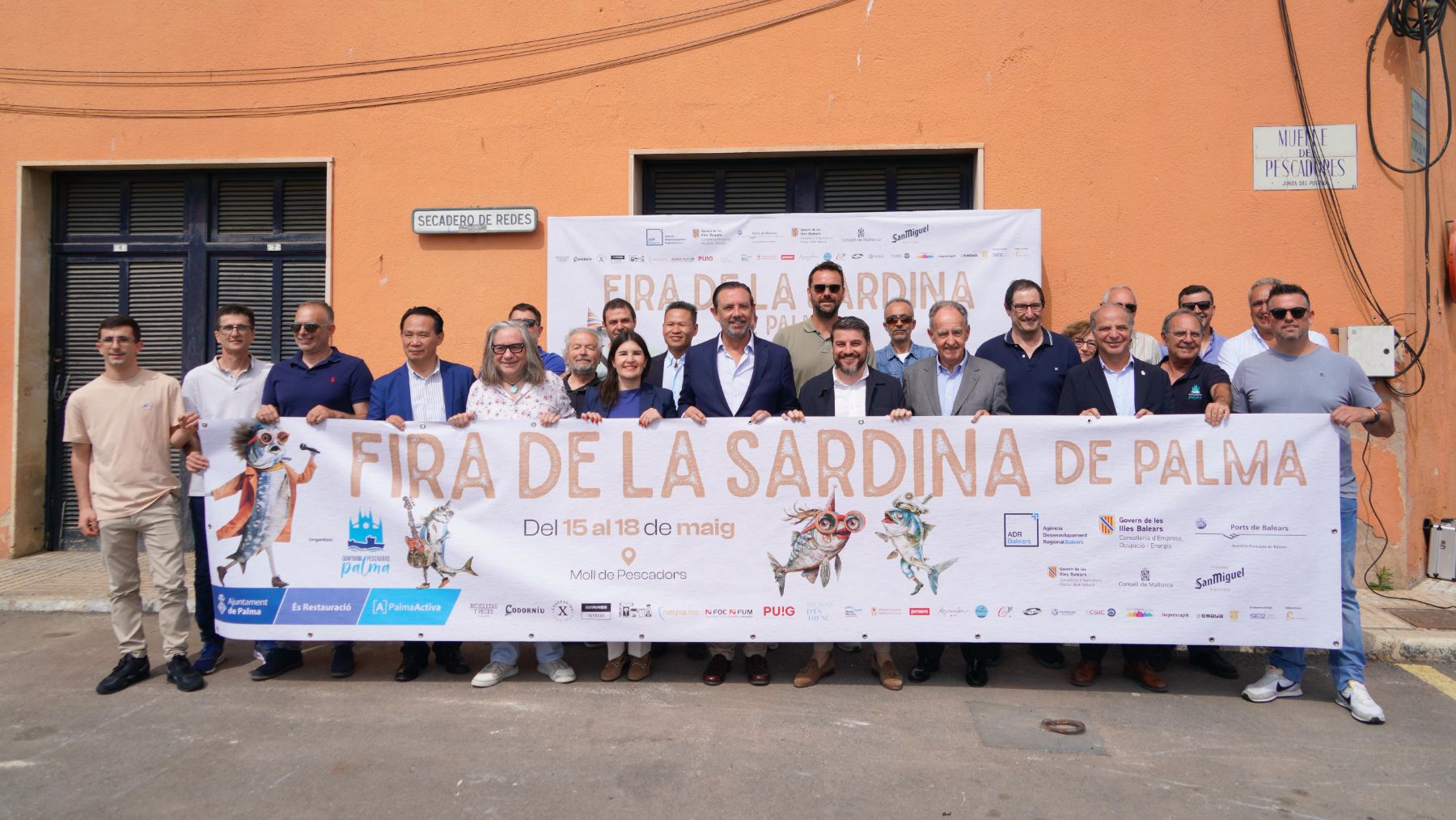 Todo preparado para la primera edición de la Fira de la Sardina de Palma