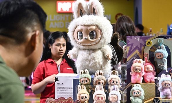 Una tienda de Pop Mart, el fabricante de Labubu, en Bangkok (Tailandia). Getty Images/AFP.