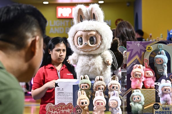 Una tienda de Pop Mart en Bangkok (Tailandia). Getty Images/AFP.