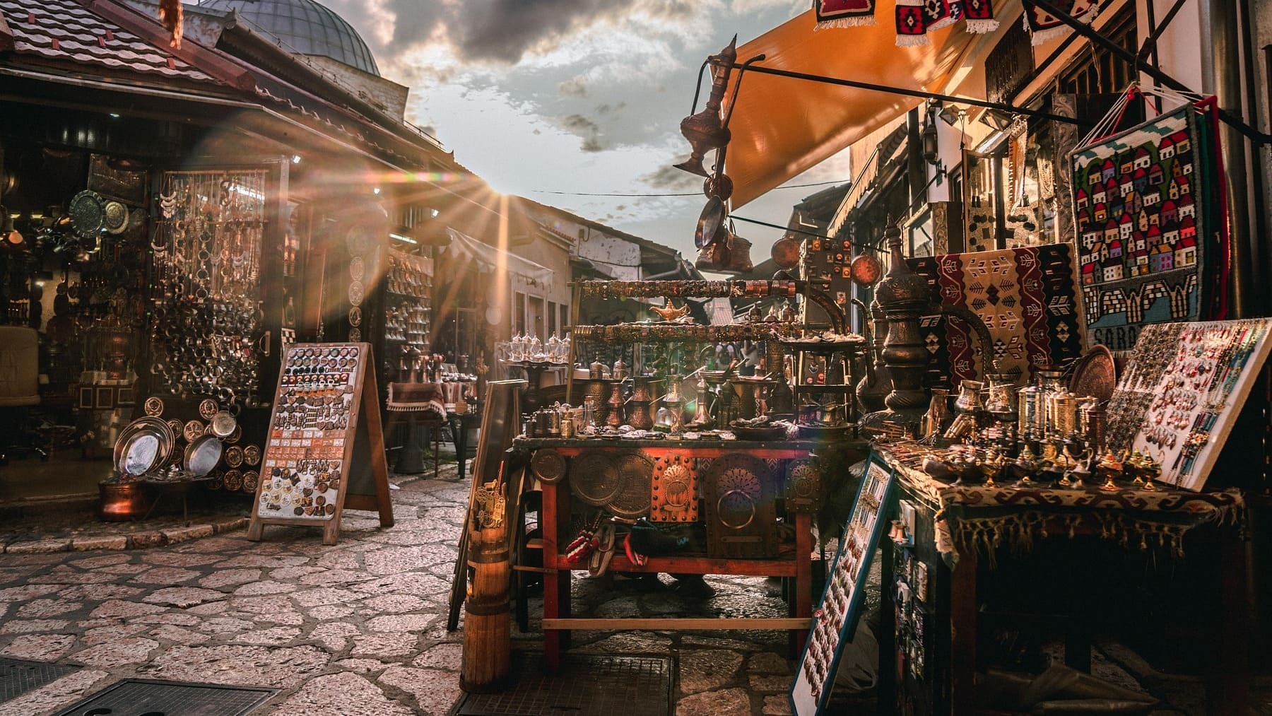 Mercado de Sarajevo.