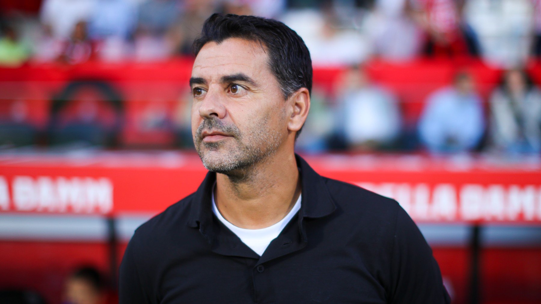 Míchel, entrenador del Girona. (Getty)