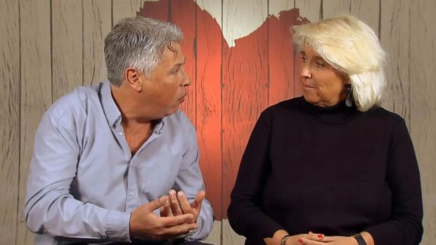 Raúl y Sonia en la decisión final de 'First Dates'. (Mediaset)