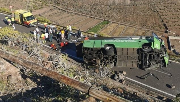 La Gomera, Islas Canarias, accidente
