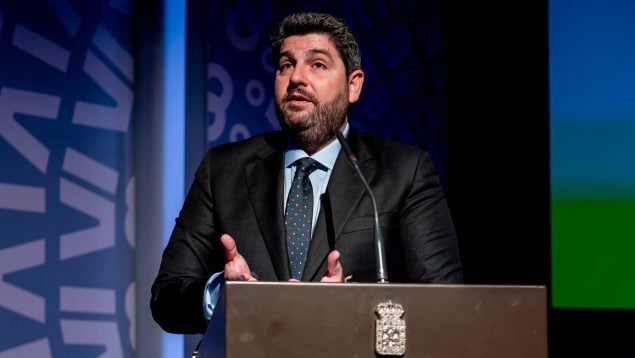 Fernando López Miras, Región de Murcia