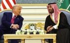 Donald Trump, junto al príncipe heredero saudí Mohammed bin Salmán, arabia saudí, bajos impuestos, guerra de irán, inversión exterior