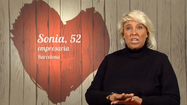 Sonia, participante de 'First Dates'. (Mediaset)