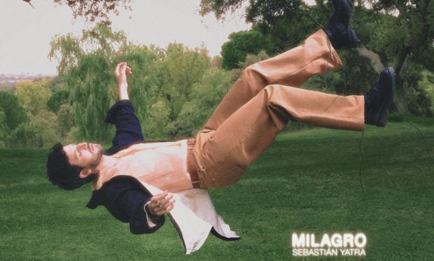 Portada de Milagro, el nuevo disco de Sebastián Yatra.