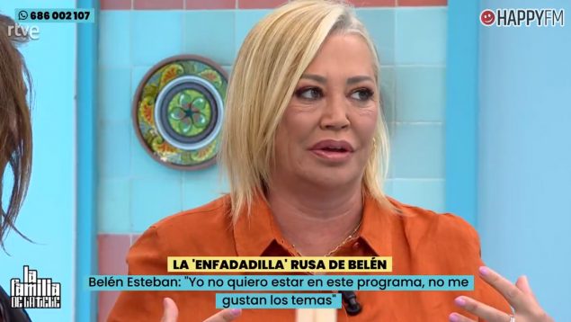 Belén Esteban en La familia de la tele. (RTVE)