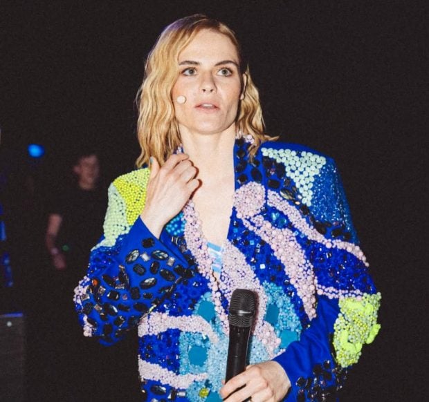 Hazel Brugge, presentadora de 'Eurovisión 2025'. (Instagram)