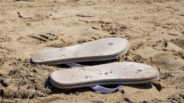 chanclas, decathlon