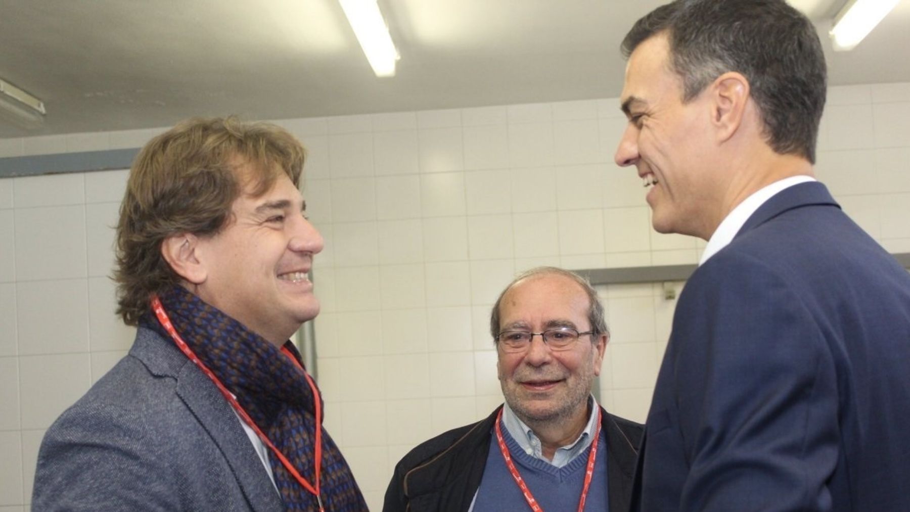 Javier Ayala y Pedro Sánchez. (Foto: EP)