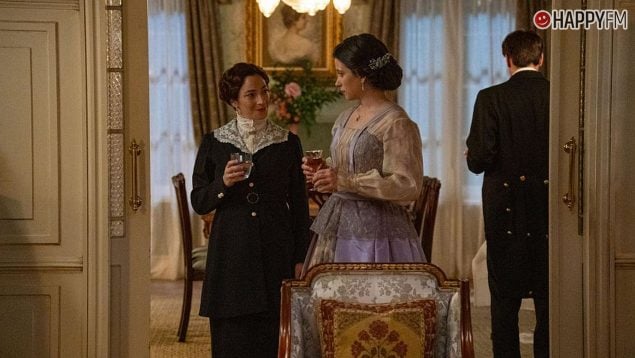 Eugenia y Martina en La Promesa. (RTVE)