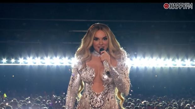Melody en la primera semifinal de Eurovisión 2025. (YouTube)
