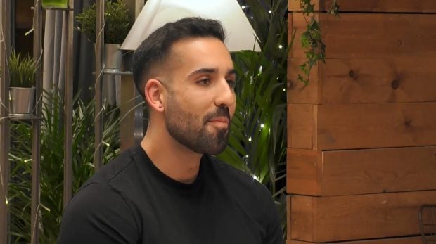Miquel en First Dates. (Mediaset)