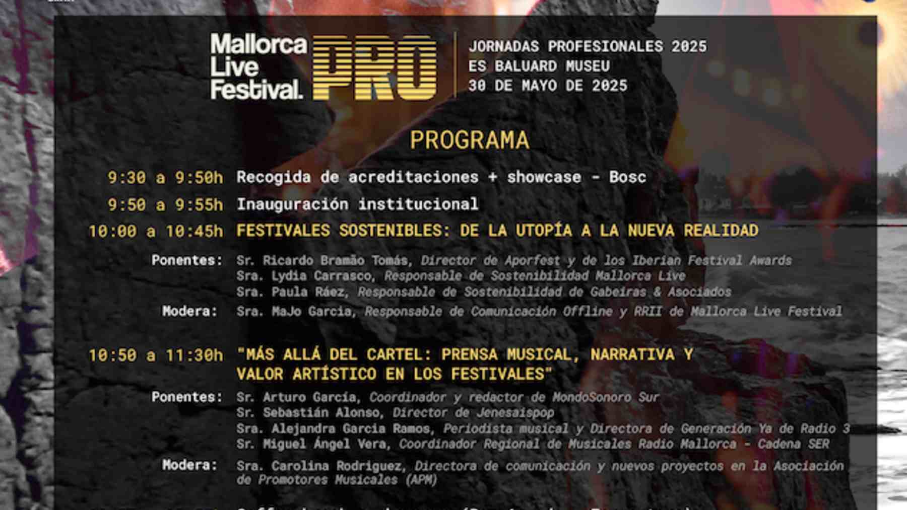 Jornadas MLF PRO en Es Baluard Museu.