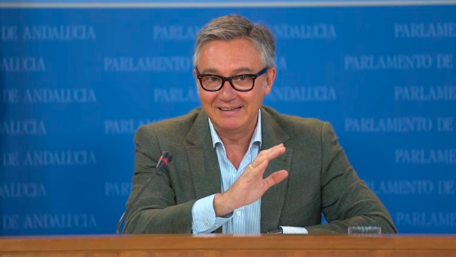 Manuel Gavira, portavoz de Vox en Andalucía.