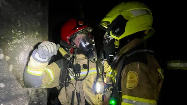 incendio vivienda Valencia bomberos