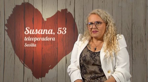 Susana, participante de 'First Dates'. (Mediaset)