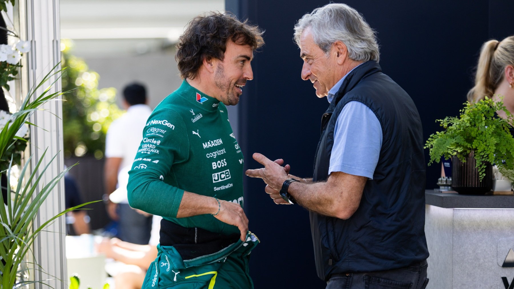Fernando Alonso y Carlos Sainz. (EP)