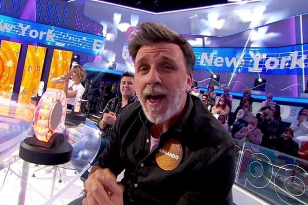 El actor Armando del Río en su paso por Pasapalabra (Atresmedia).