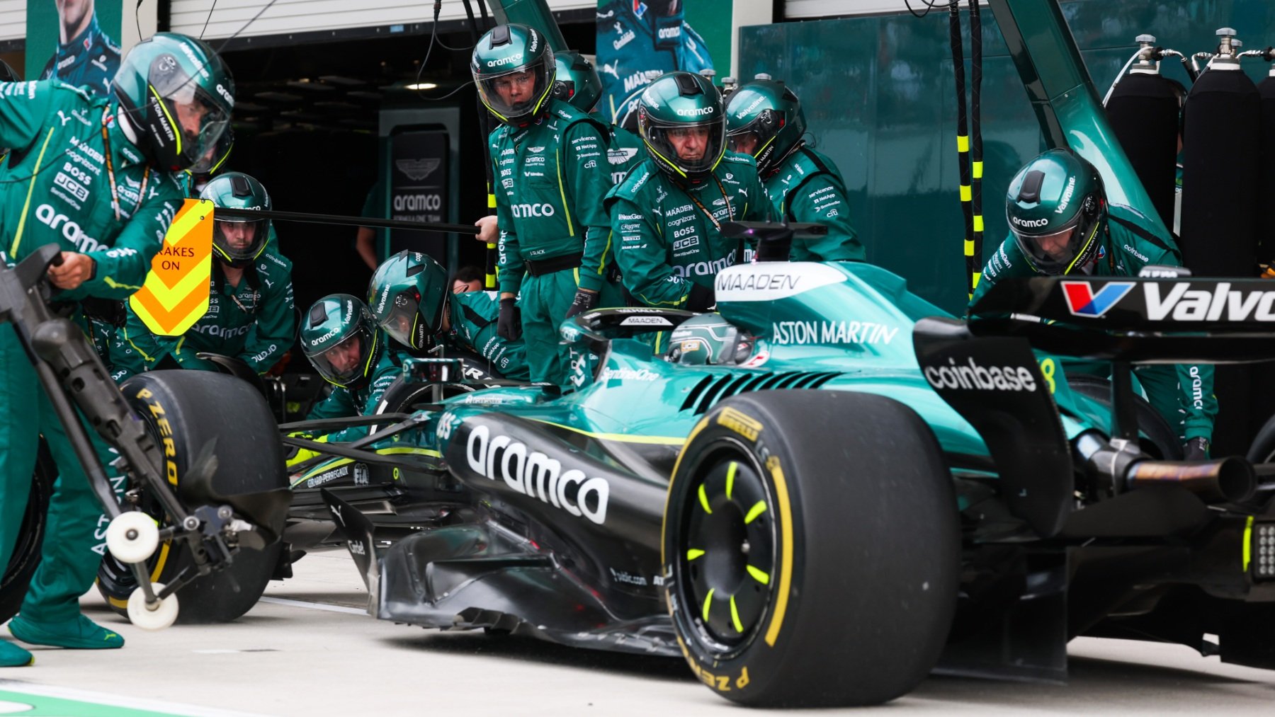 Aston Martin en Miami. (Getty)