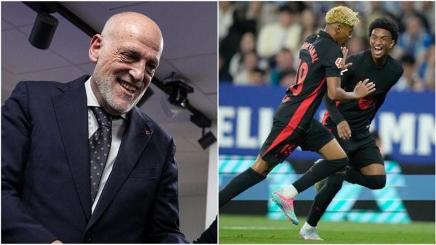 Tebas Barça Liga