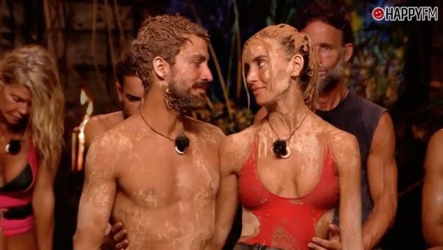 Joshua Velázquez y Nieves Bolós en Supervivientes 2025. (Mediaset)