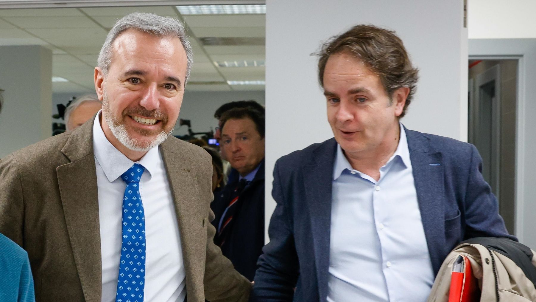 Jorge Azcón y Roberto Bermúdez de Castro.