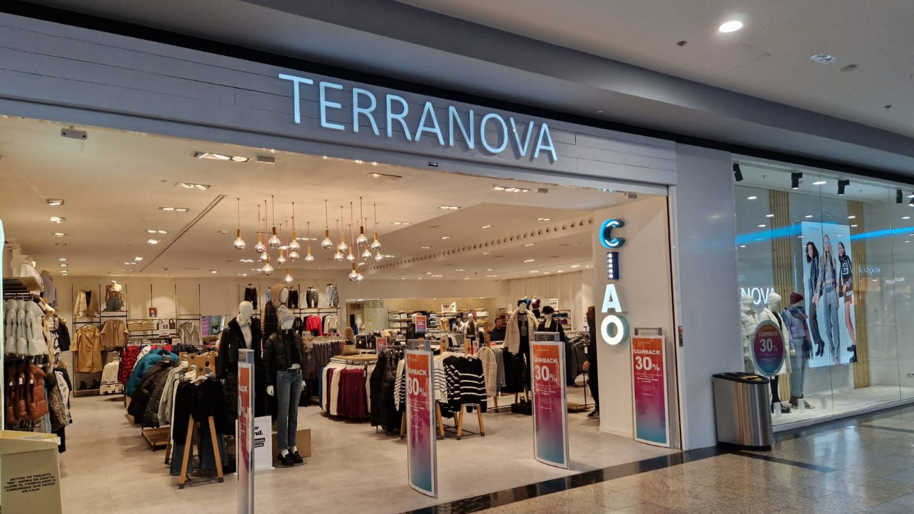 Una de las tiendas Terranova en Madrid.