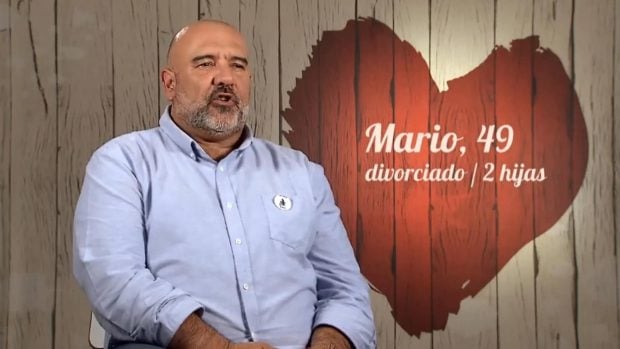 Mario, participante de 'First Dates'. (Mediaset)