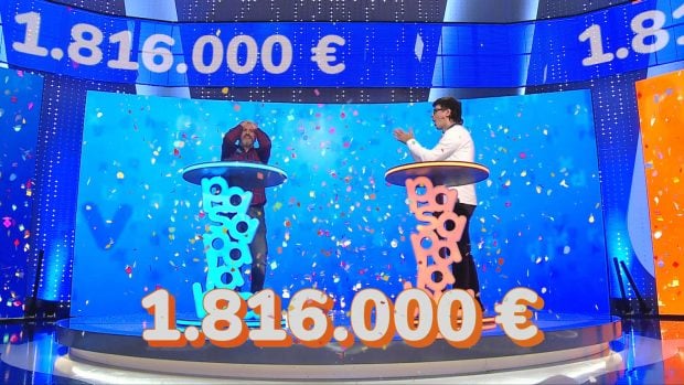 Óscar Díaz gana 'Pasapalabra'. (Atresmedia)