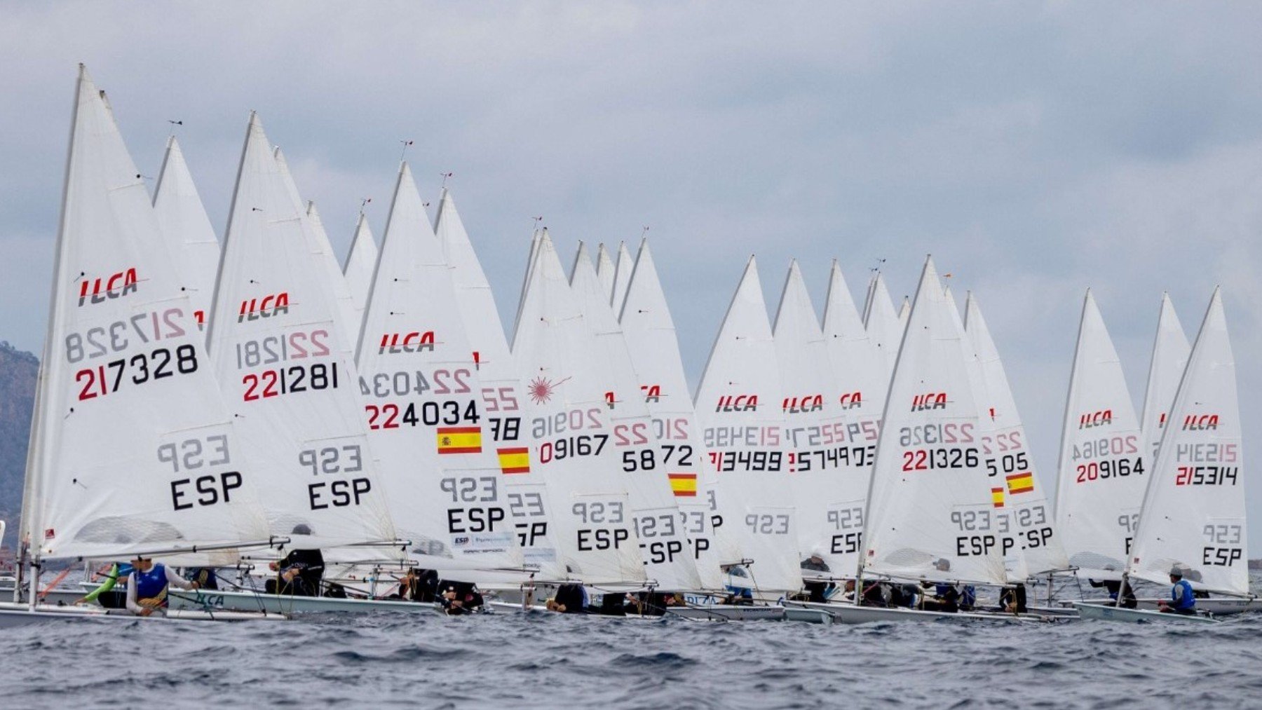 Un momento de la regata.