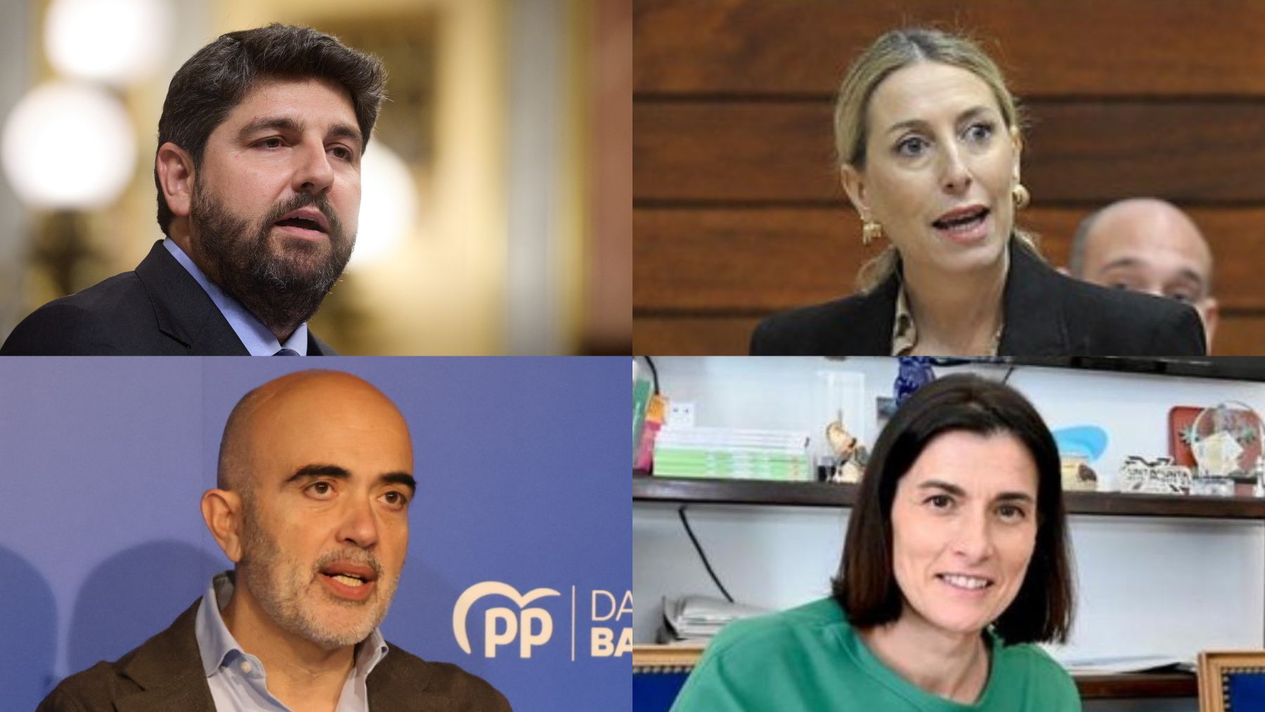 Feijóo elige a López Miras, Guardiola, Sirera e Igual para la ponencia de estatutos del congreso del PP