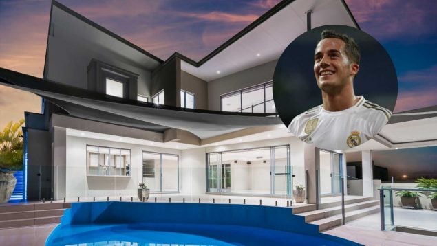 Lucas Vázquez en Madrid