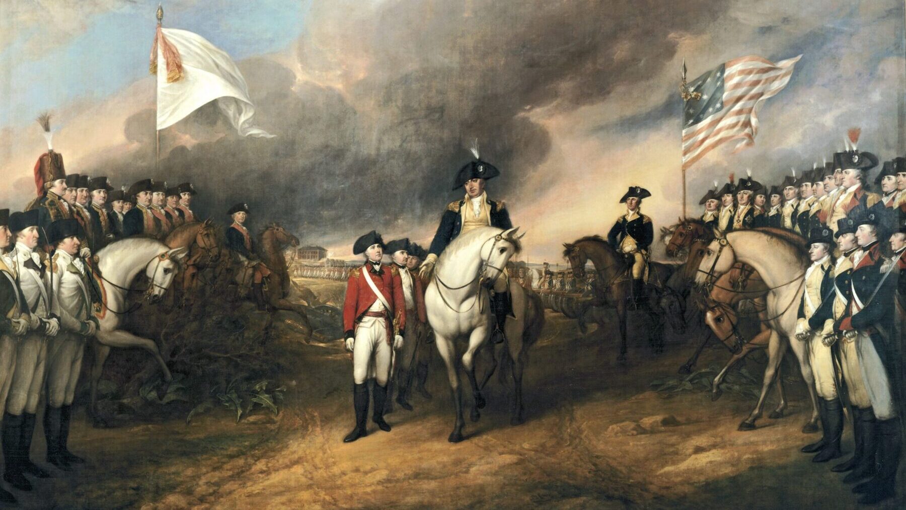 La rendición de Lord Cornwallis.