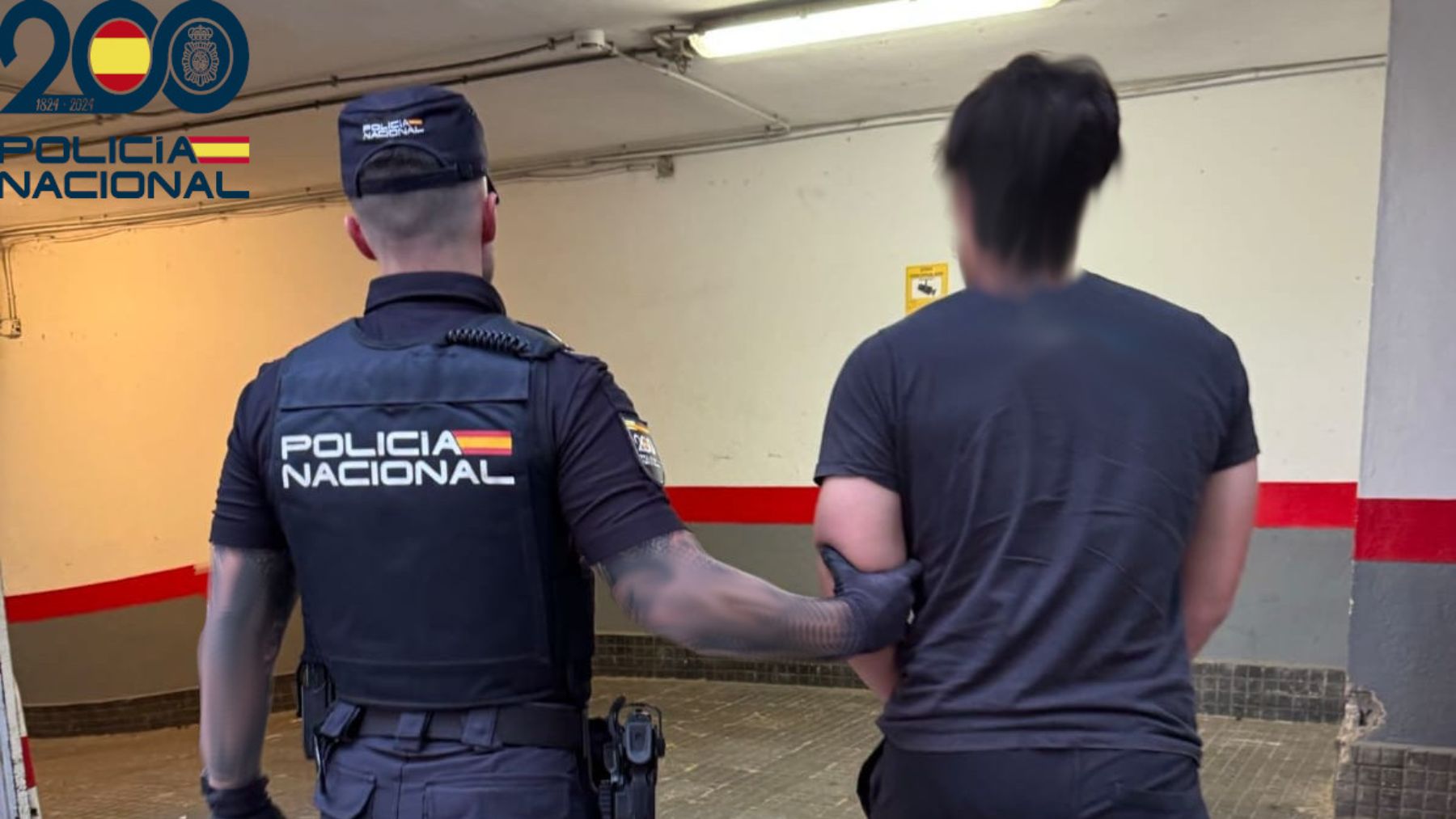 Imagen del detenido.