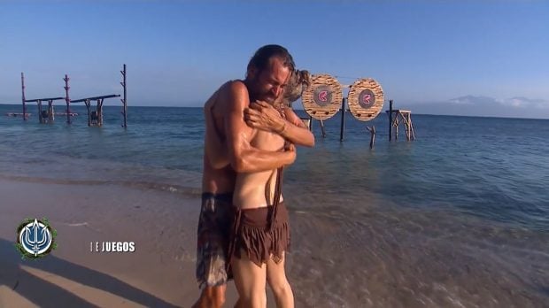 Álex Adrover y Patricia Montero se reencuentran en Supervivientes 2025. (Mediaset)