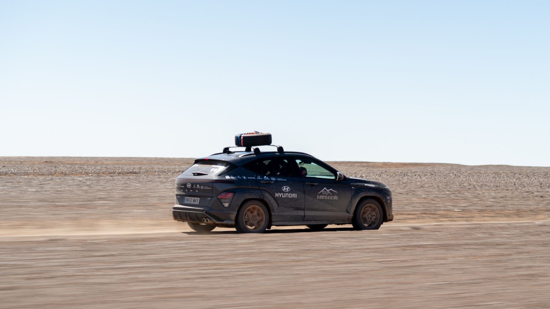 Hyundai Kona en El Desierto de los Niños