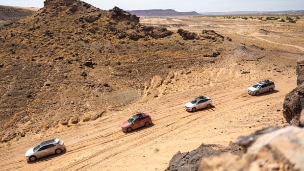 Caravana de El Desierto de los Niños
