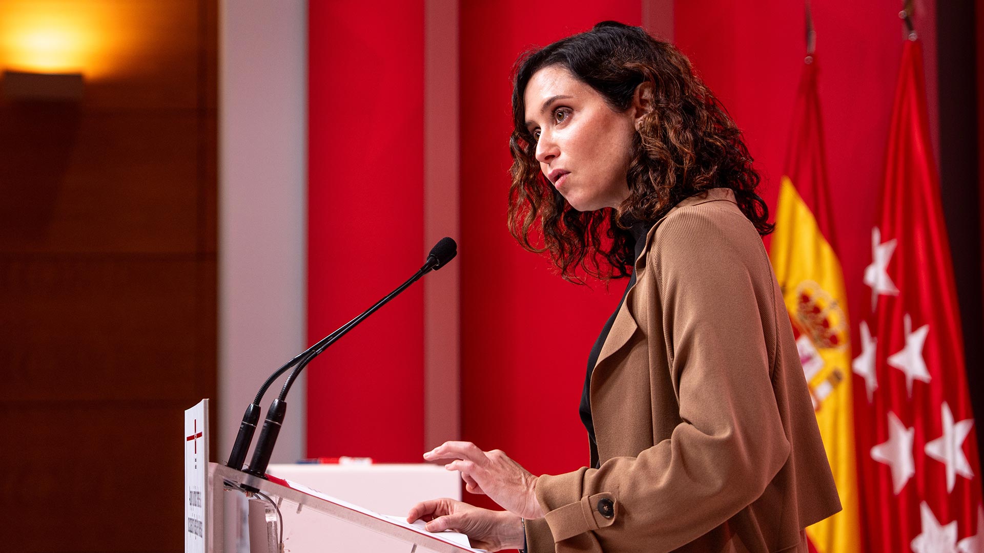 Isabel Díaz Ayuso, presidenta de la Comunidad de Madrid.